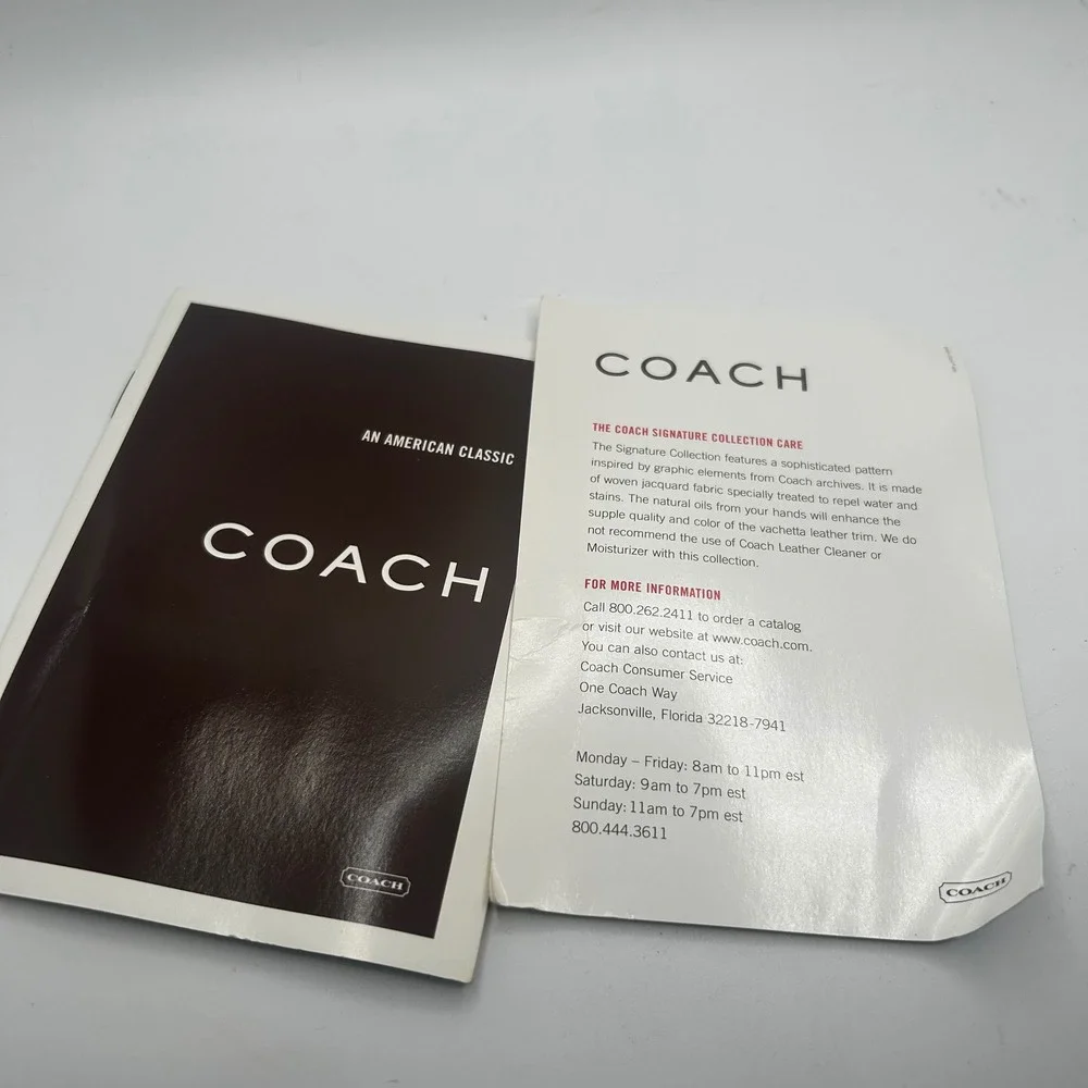 Coach rare nwt